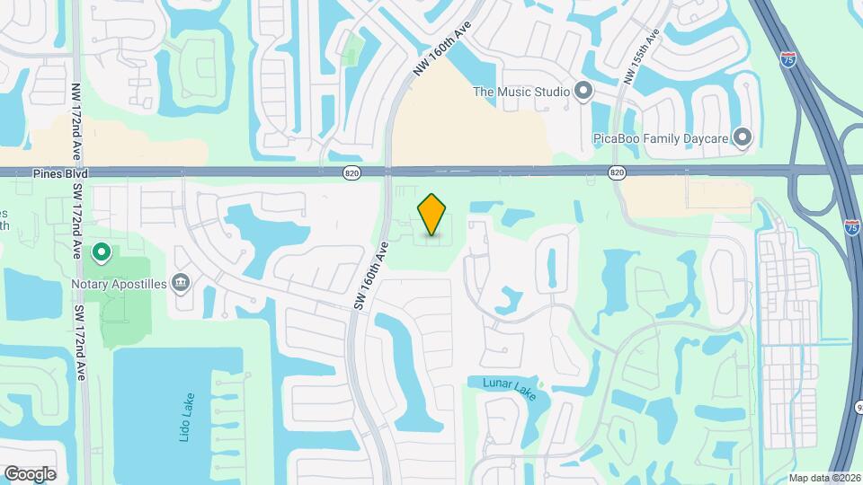 15927 SW 2nd Dr Map and Location Details