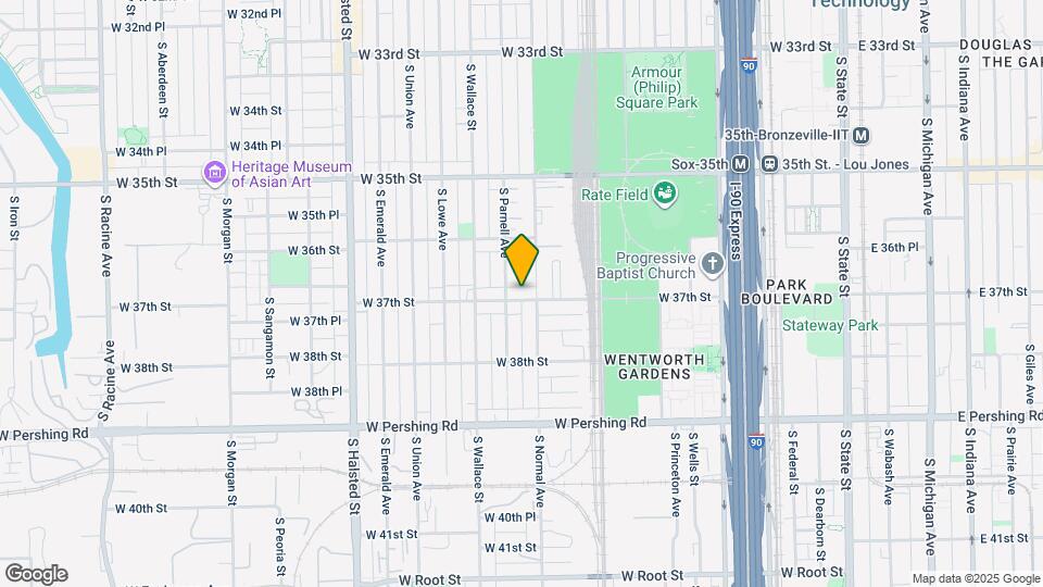 512 W 37th St Map and Location Details
