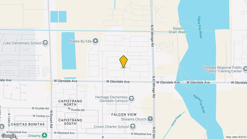 12526 W Palmaire Ave Map and Location Details