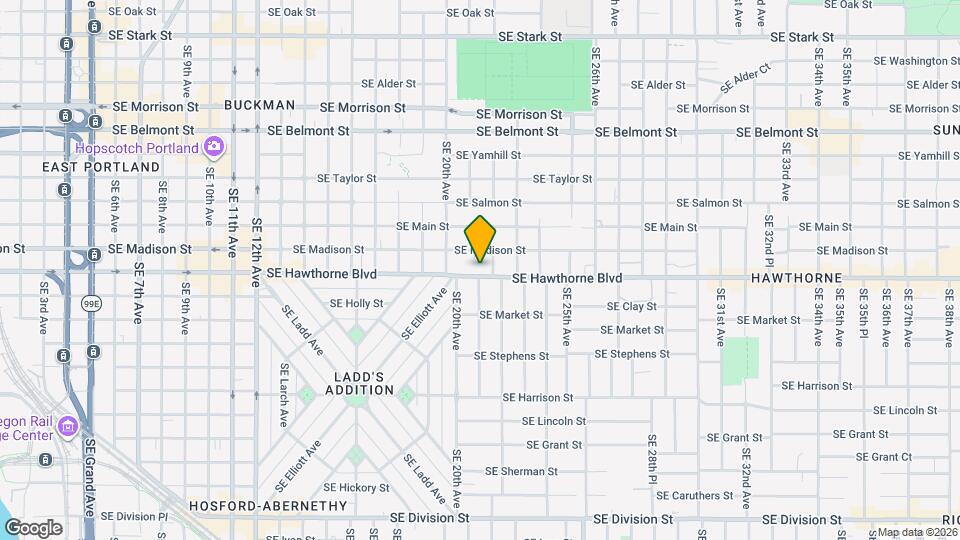 2117 SE Hawthorne Blvd Mapa y Detalles de la Ubicación