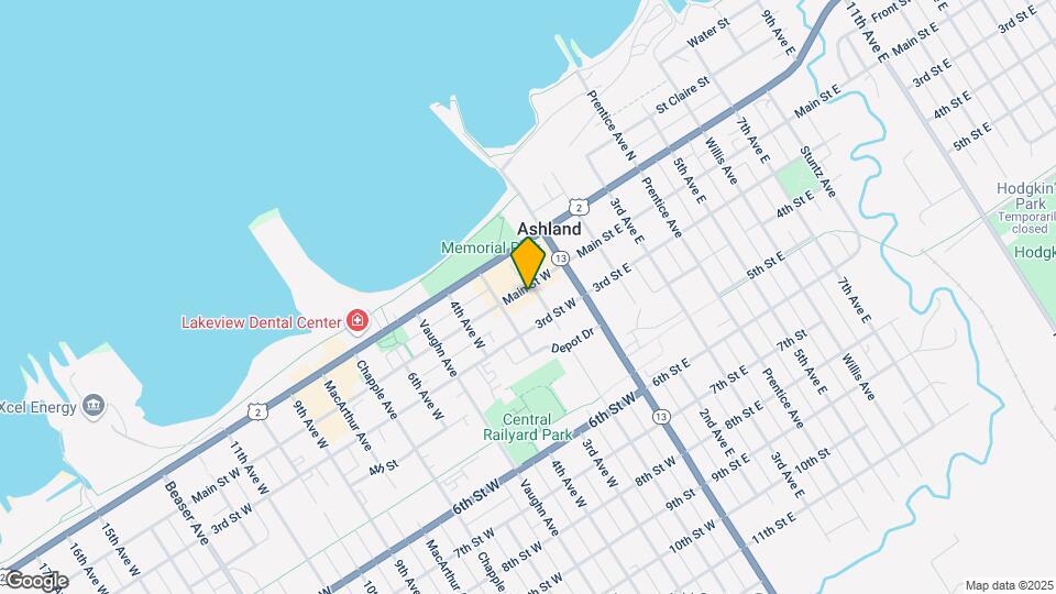 200-210 Main St W Mapa y Detalles de la Ubicación