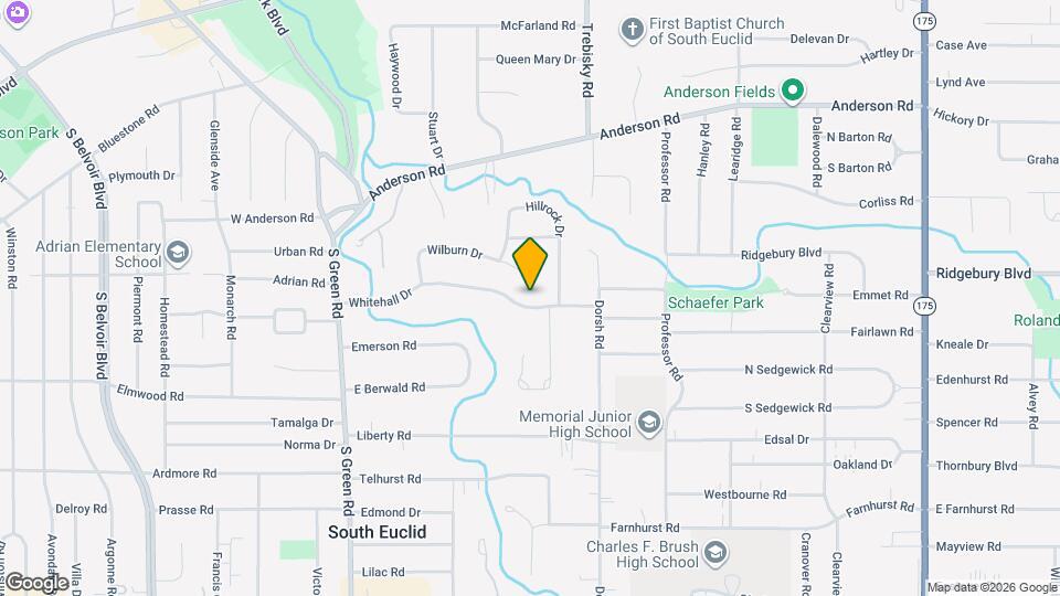 4639 Whitehall Dr Map and Location Details