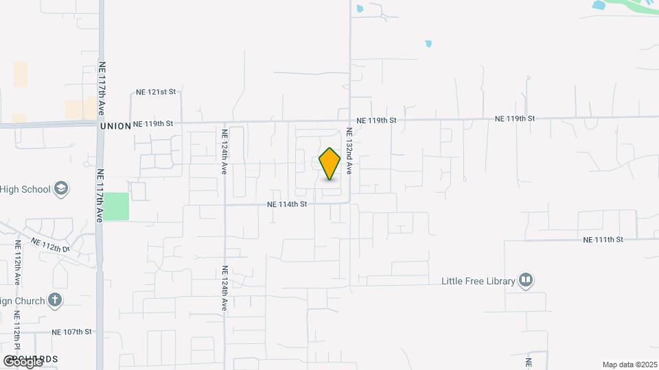 13016 NE 115th St Map and Location Details