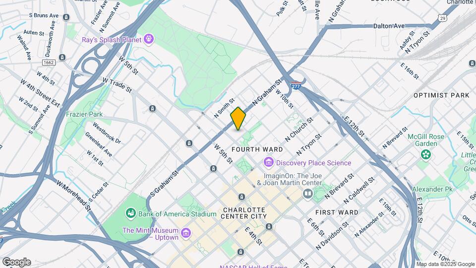 405 W 7th St Map and Location Details