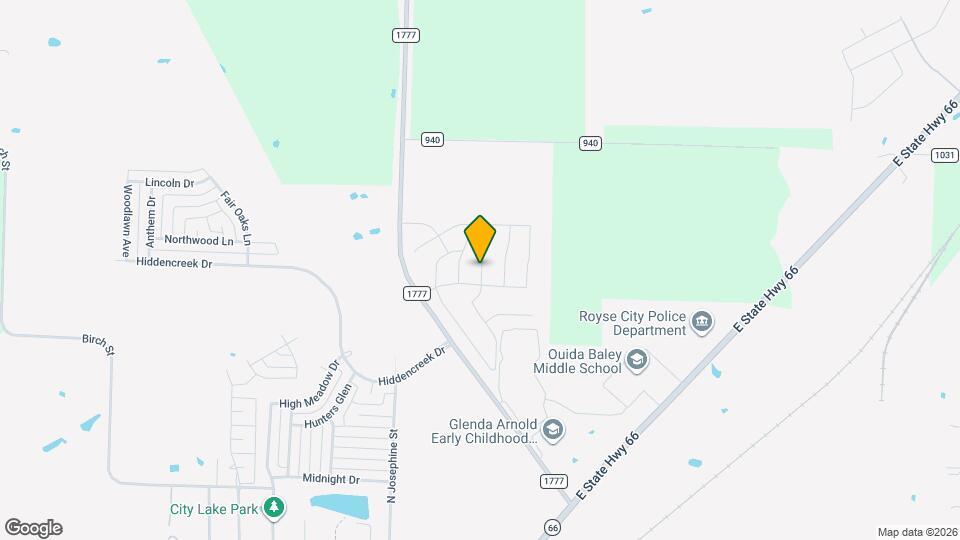 1921 Green Terrace Dr Map and Location Details