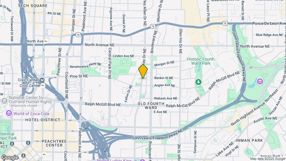 459 Parkway Dr NE Map and Location Details