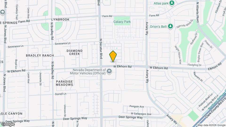 7204 N Decatur Blvd Mapa y Detalles de la Ubicación