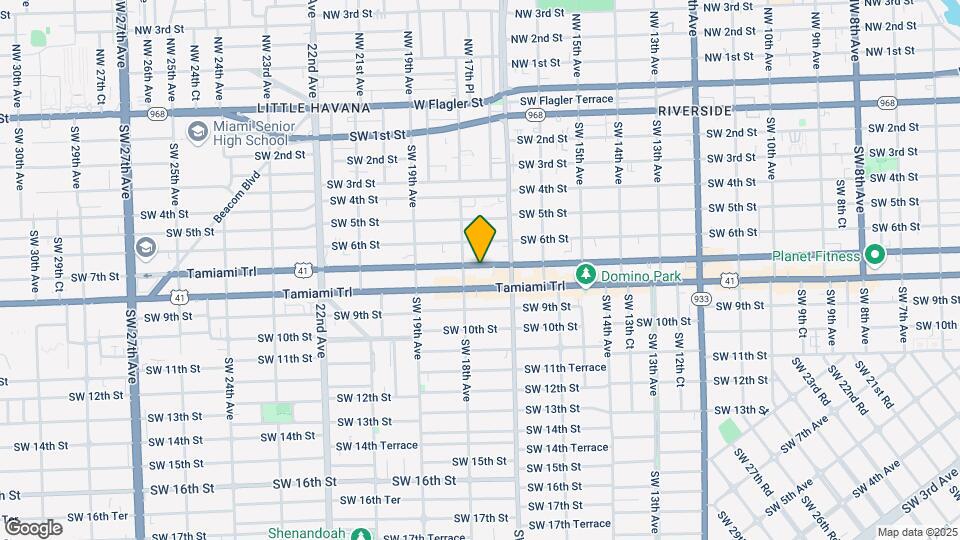 1780 SW 7th St Map and Location Details