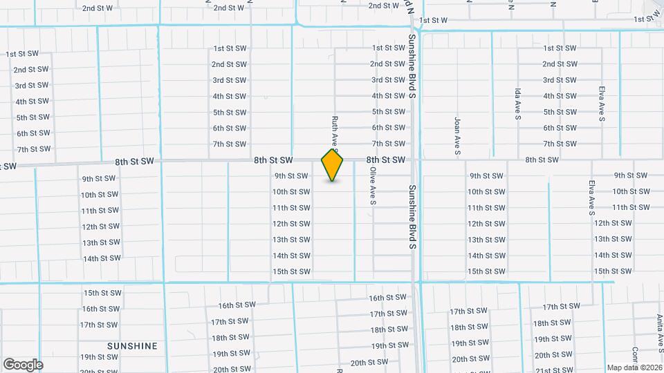 3210 10th St SW Map and Location Details