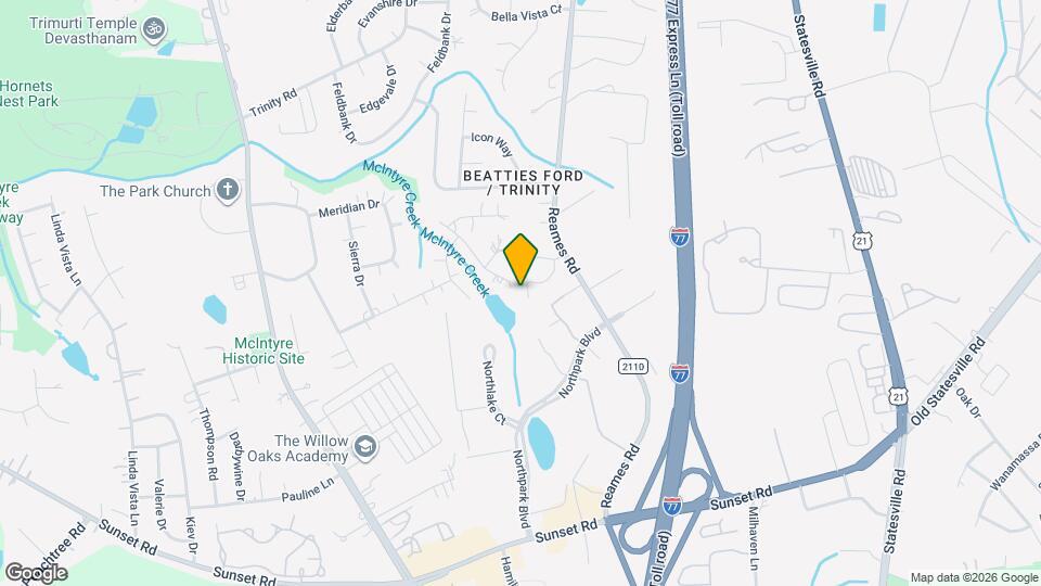 9124 Lowfalls Ln Map and Location Details