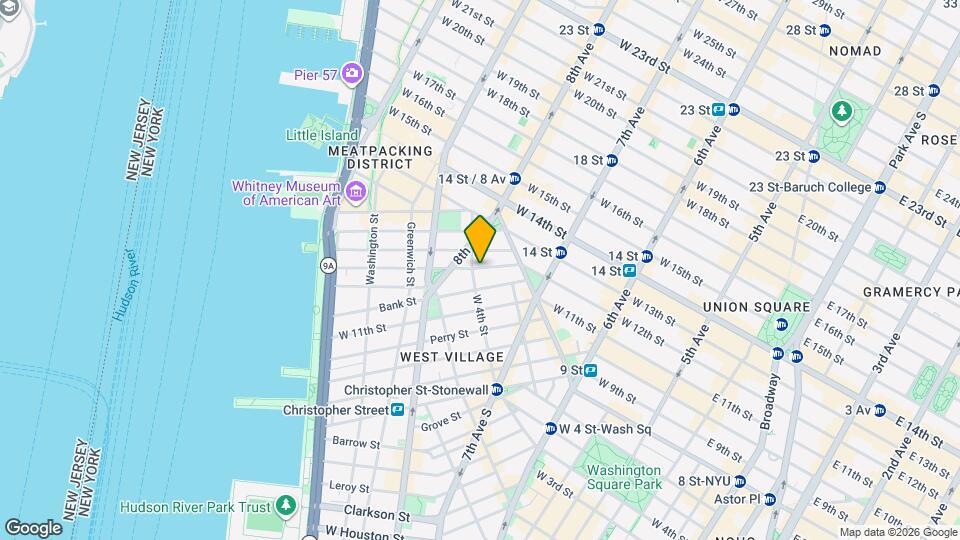 274 W 12th St Map and Location Details