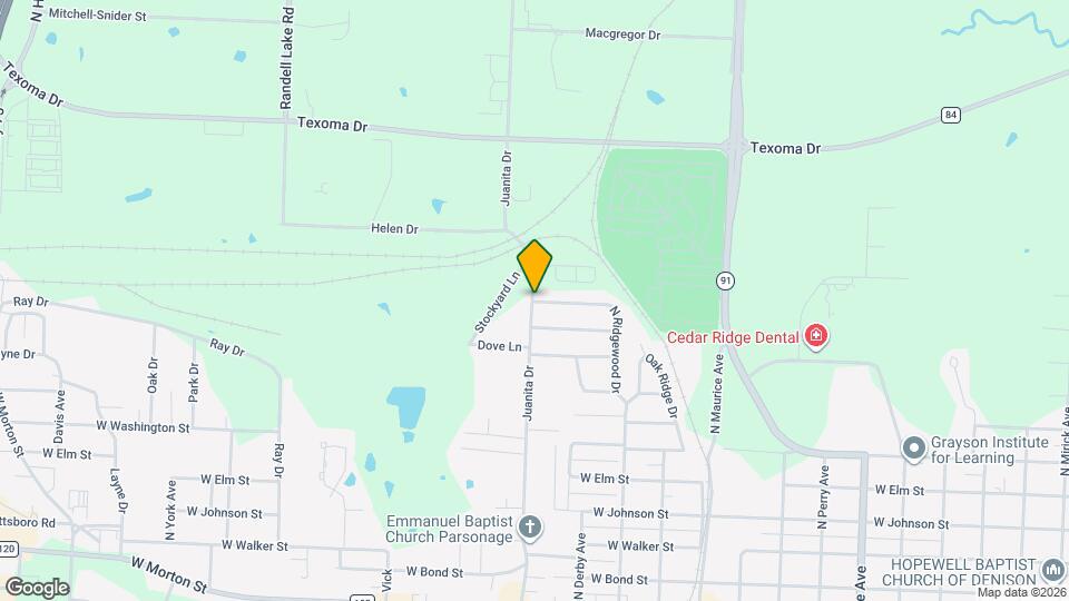 1716 N Ridgewood Dr Map and Location Details