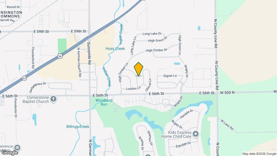 5667 Glass Chimney Ln Mapa y Detalles de la Ubicación