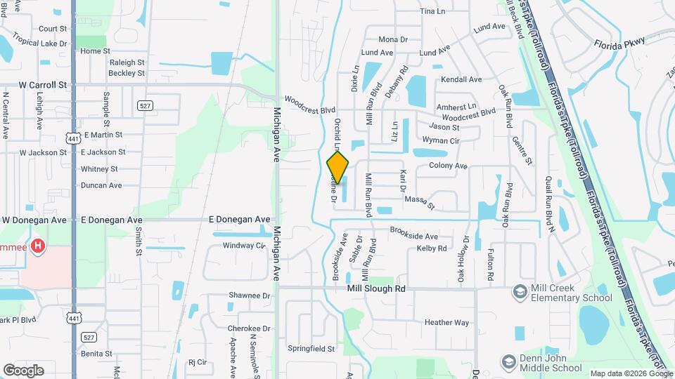 2531 Christine Dr Map and Location Details