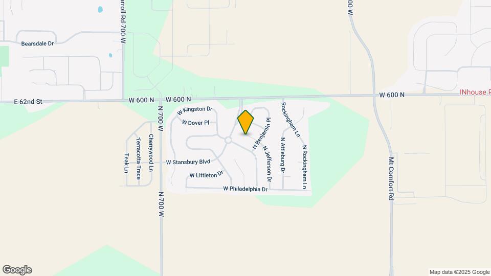 6627 W Jefferson Ct Map and Location Details