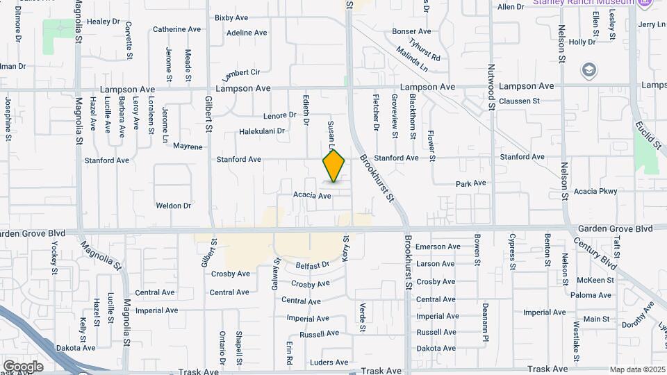 12833 Brookhurst Way Map and Location Details