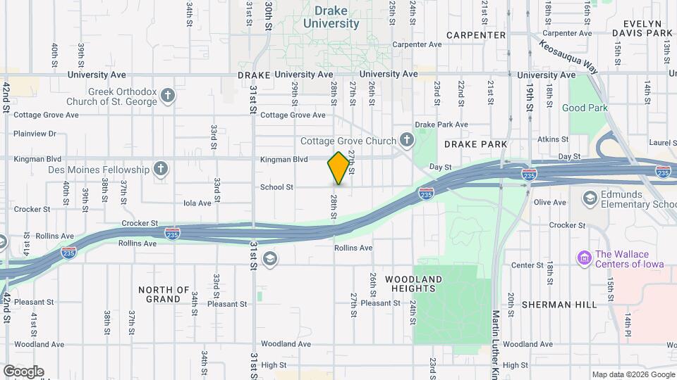 985 28th St Map and Location Details