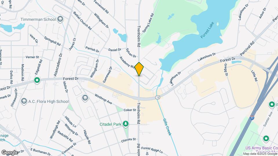 5308 N Trenholm Rd Map and Location Details