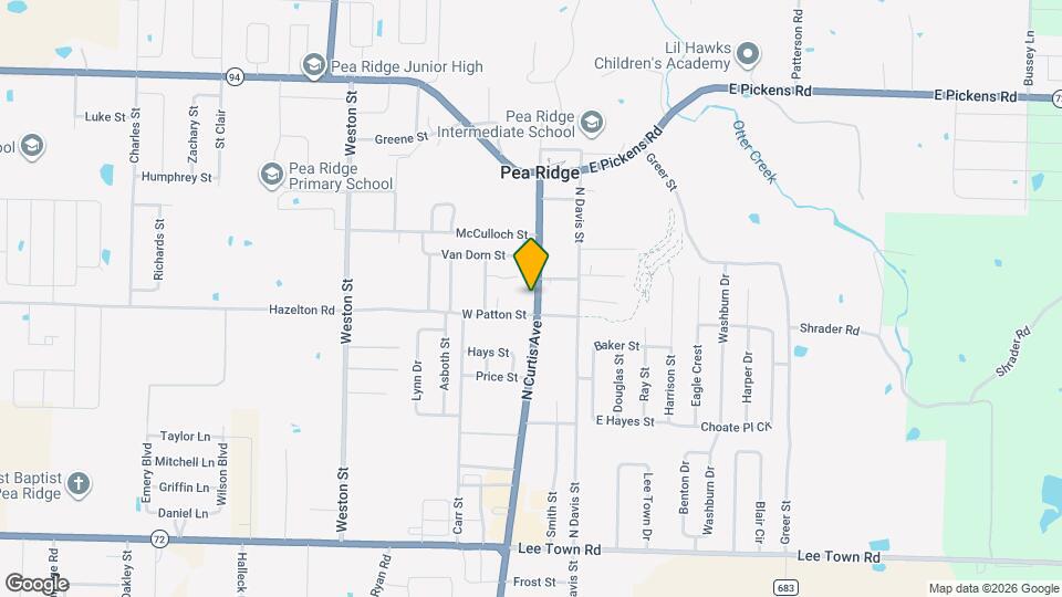 955 N Curtis Ave Map and Location Details