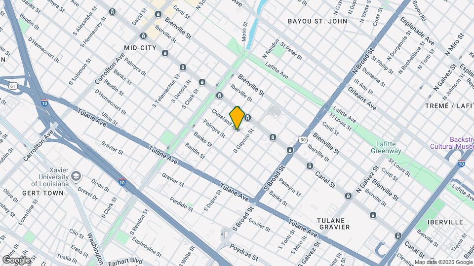 3028 Cleveland Ave Map and Location Details