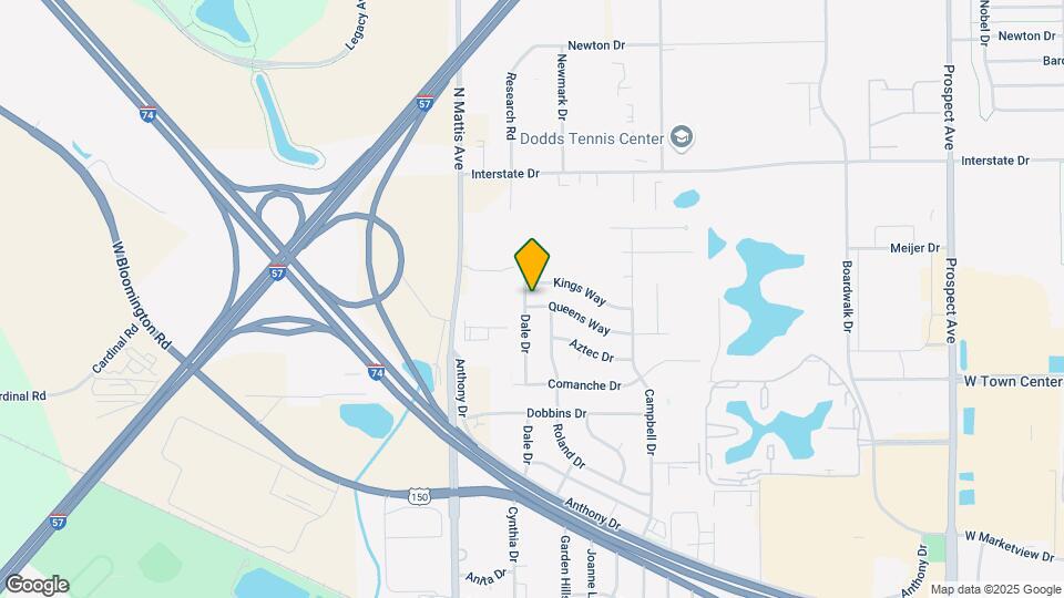 2702 Dale Dr, Unit B Map and Location Details