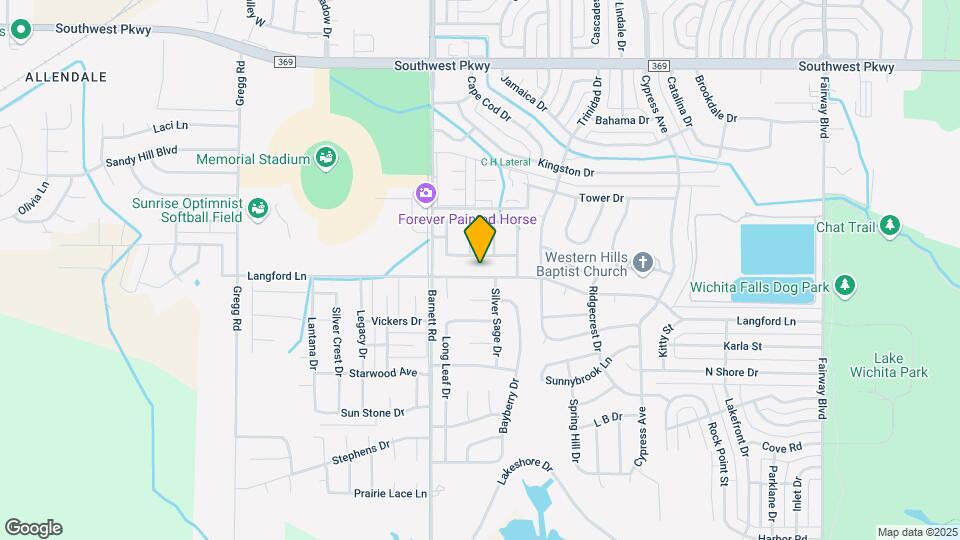 5306 Langford Ln Map and Location Details