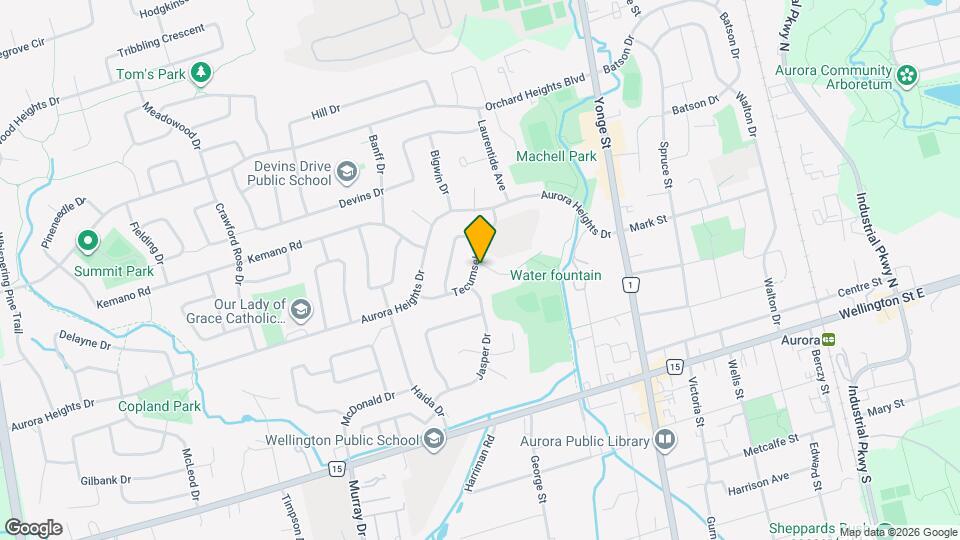 1 Huron Ct Map and Location Details