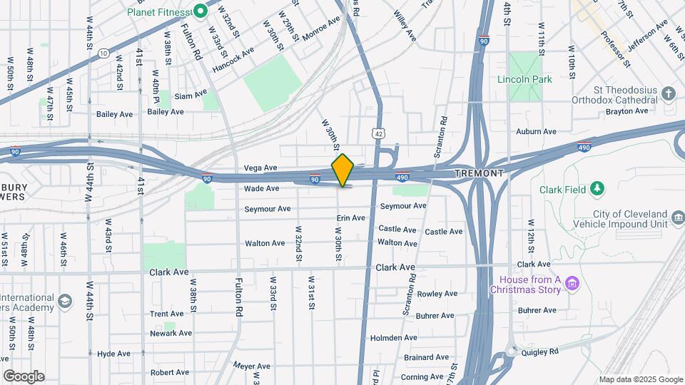 2901 Wade Ave Map and Location Details