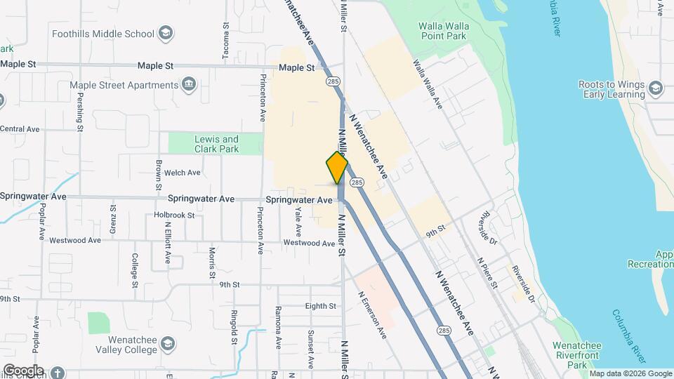 1110 N Miller St, Unit B Mapa y Detalles de la Ubicación