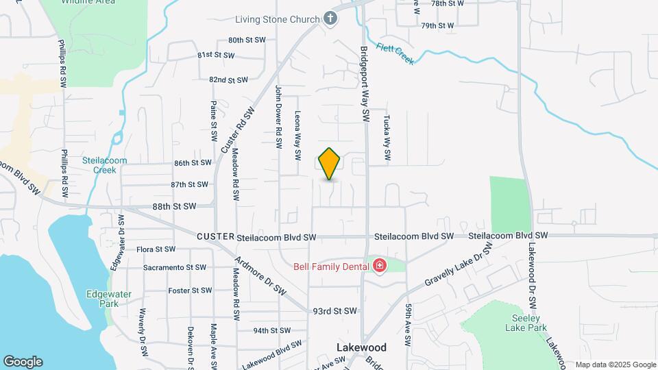 8616 62nd Ave Ct SW Map and Location Details