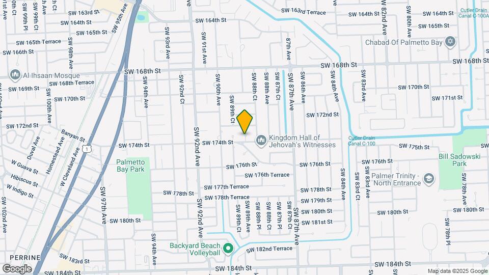17320 SW 89th Ave Map and Location Details