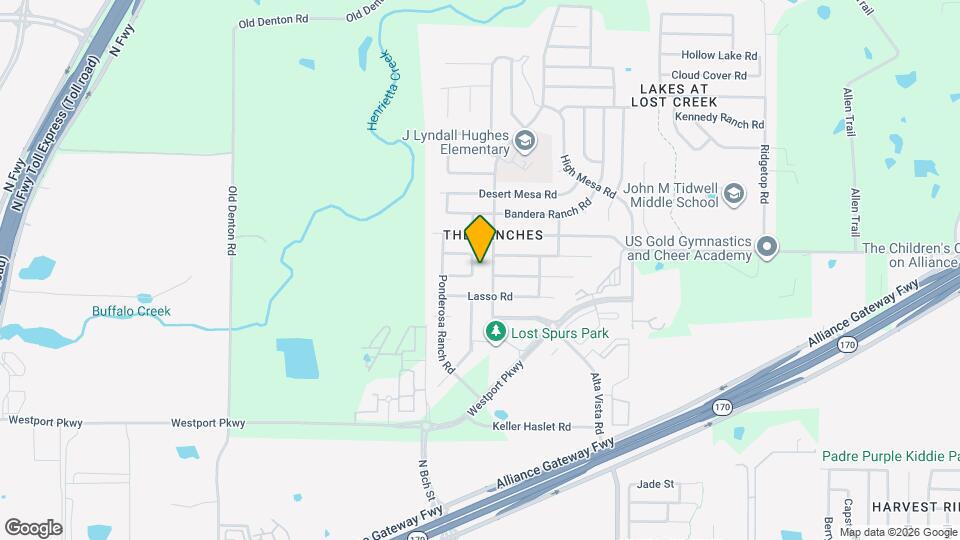 13640 Cherokee Ranch Rd Map and Location Details