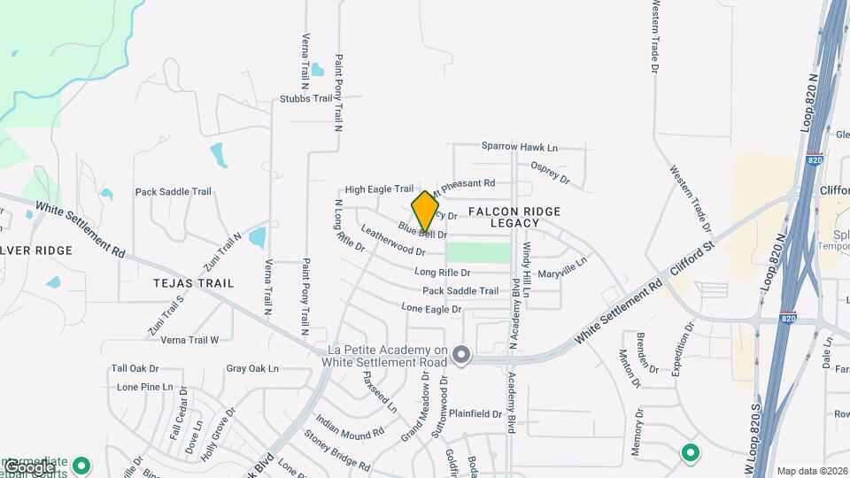 10021 Blue Bell Dr Map and Location Details