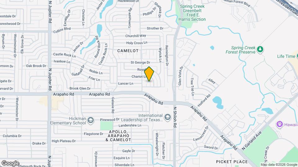 2505 Crown Cir Map and Location Details