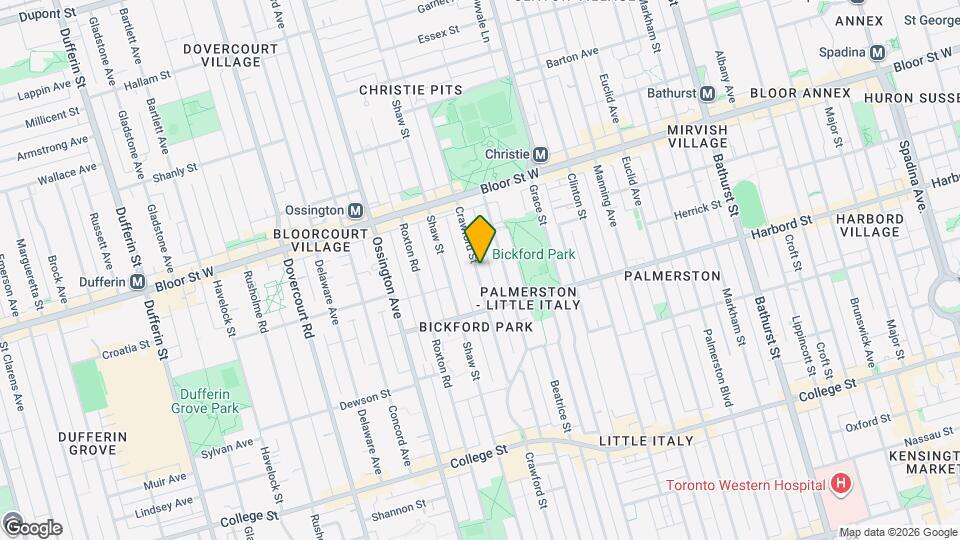 627 Crawford St Map and Location Details