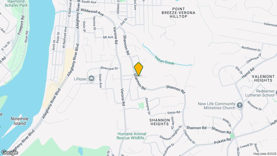 7192 Shannon Rd Mapa y Detalles de la Ubicación