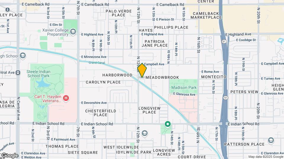 4401 N 12th St Map and Location Details