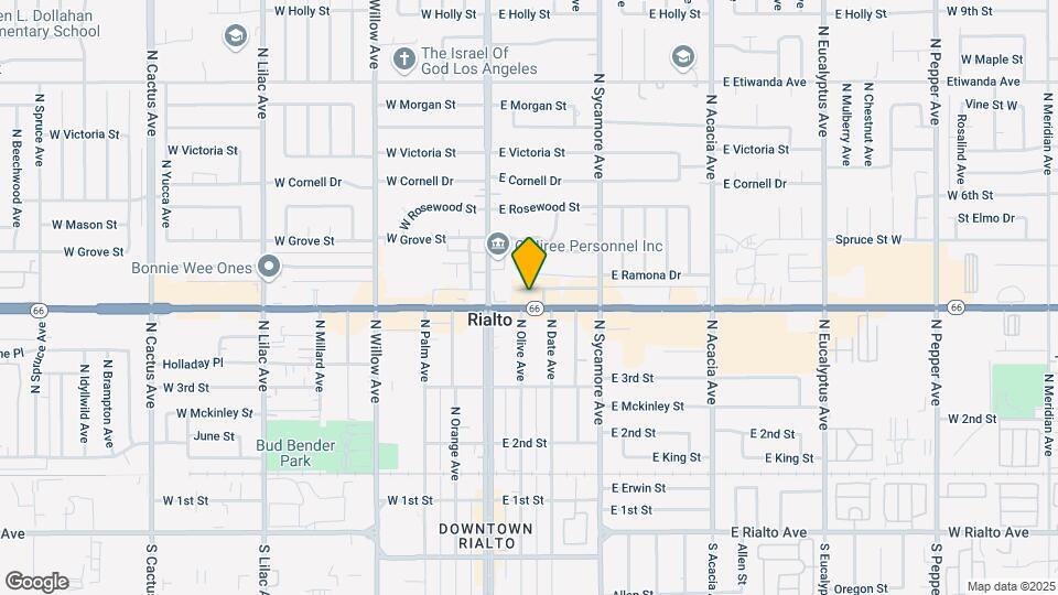 132 W Foothill Blvd Map and Location Details