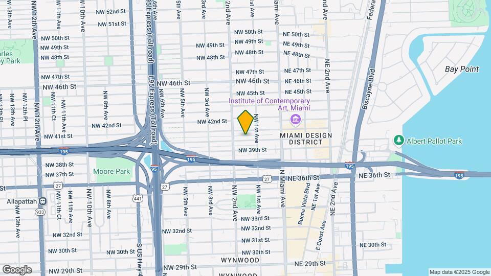 145 NW 40th St Map and Location Details