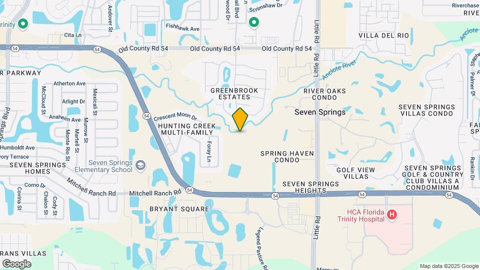 8284 Crescent Oaks Dr Map and Location Details