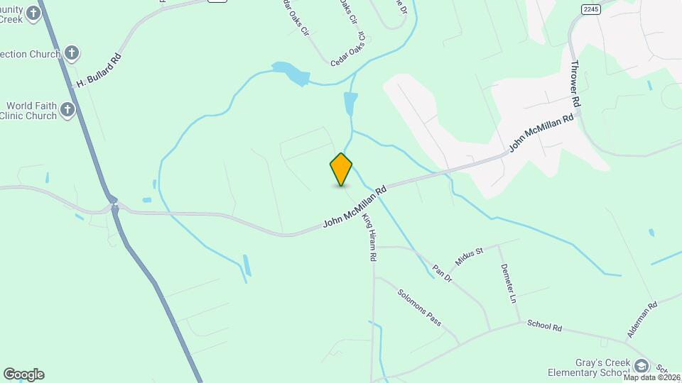 5864 Panther Dr Map and Location Details