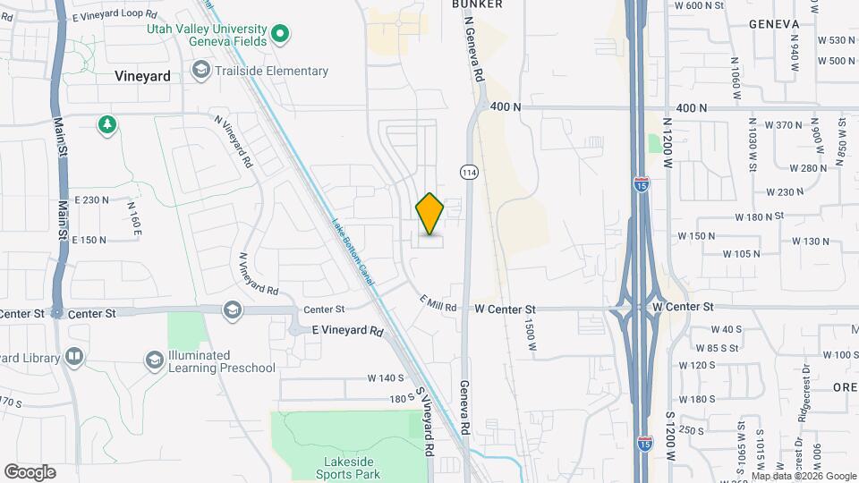 734 E 150 N St Map and Location Details