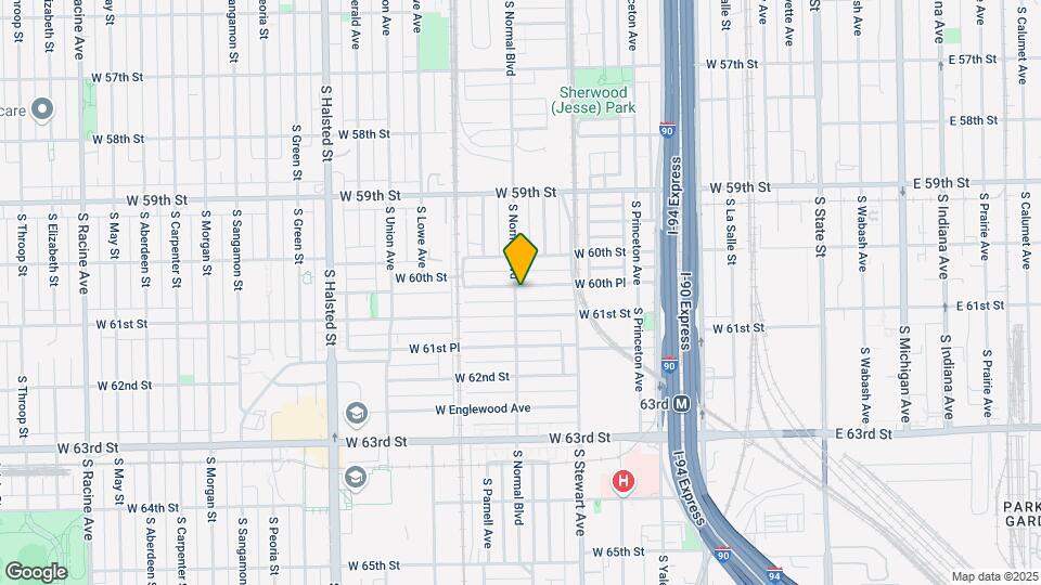 6033 S Normal Blvd Map and Location Details