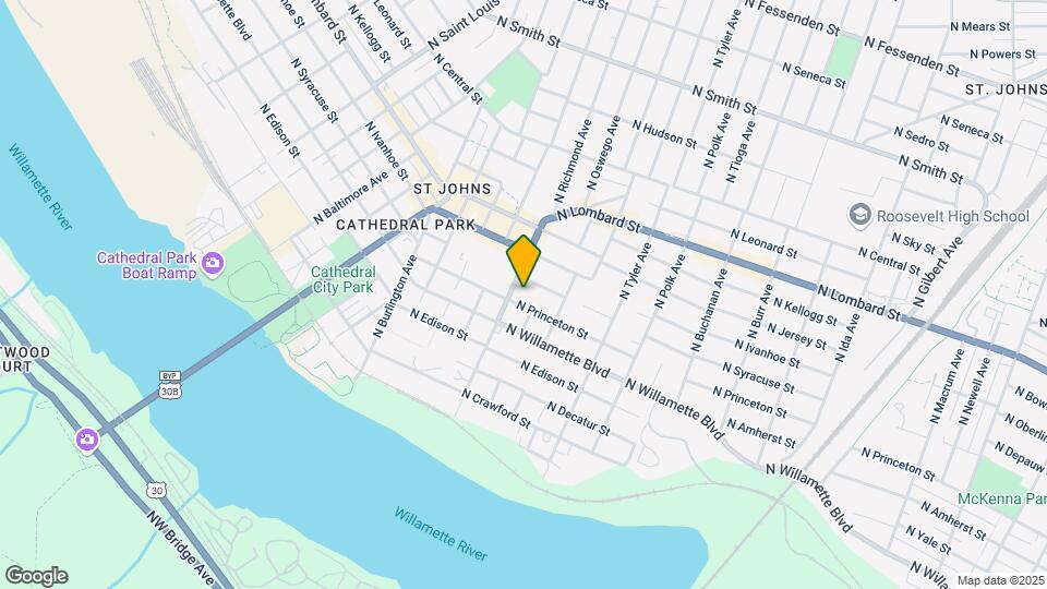 7112 N Richmond Ave Mapa y Detalles de la Ubicación