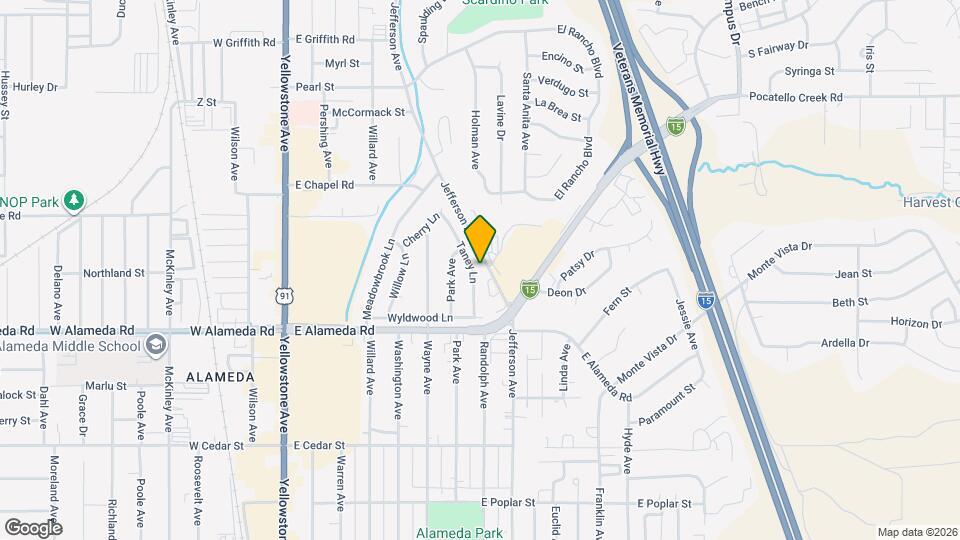 950 Taney Ln Map and Location Details