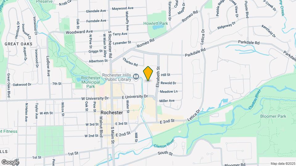 501 E University Dr Map and Location Details