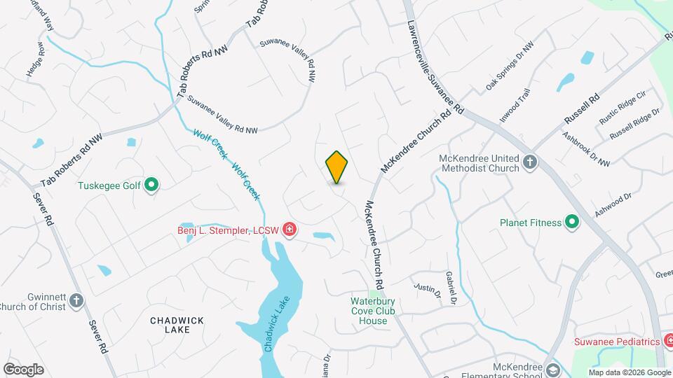 1735 Keswick Pl Dr Map and Location Details