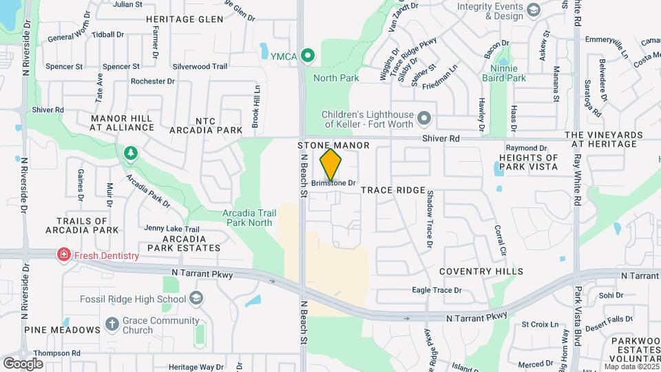 4536 Brimstone Dr Map and Location Details