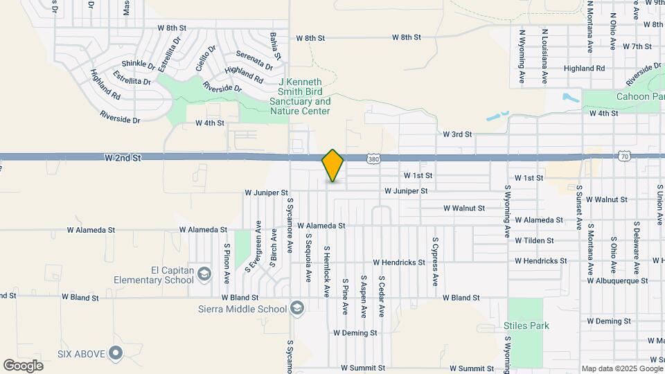 2207 W Juniper St, Unit A Map and Location Details