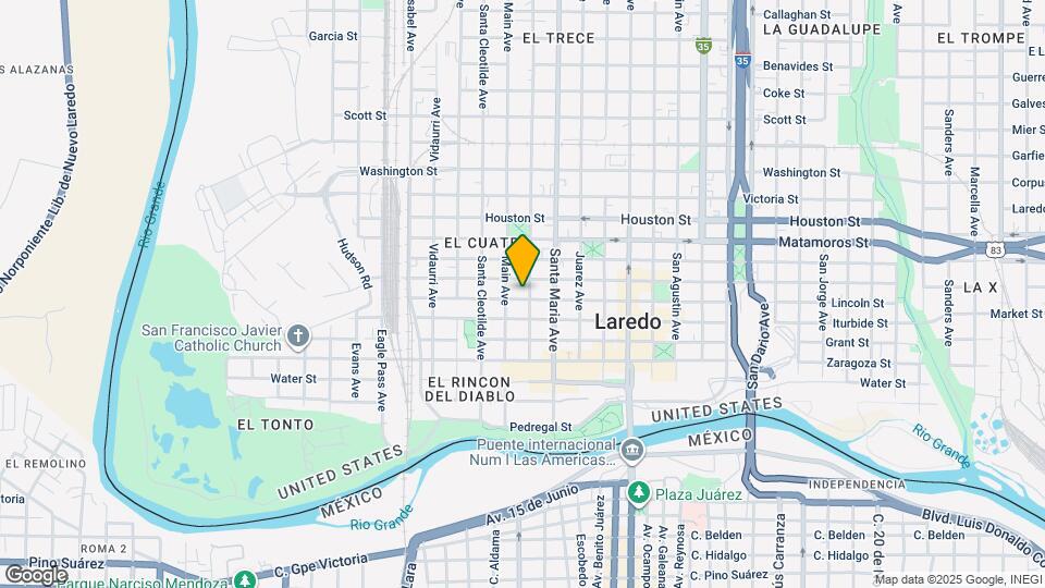 1610 Lincoln St Map and Location Details